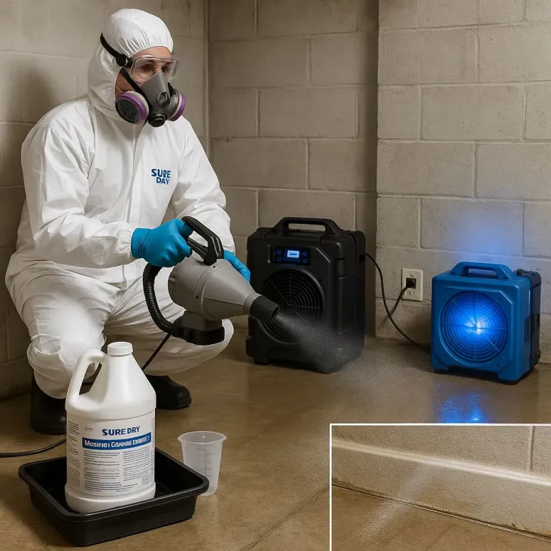 Sanitization and Odor Removal process in Biddeford, ME