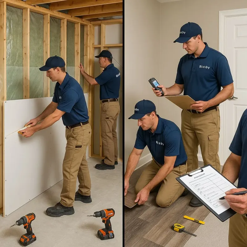 Repairs and Reconstruction process in Biddeford, ME