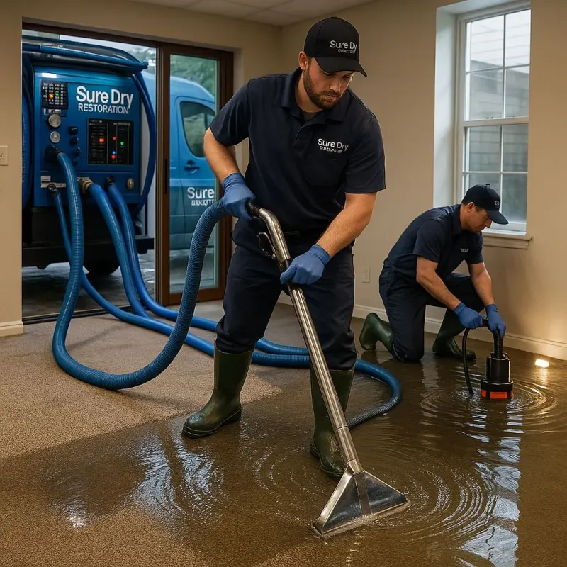 Water Extraction and Removal process in Biddeford, ME